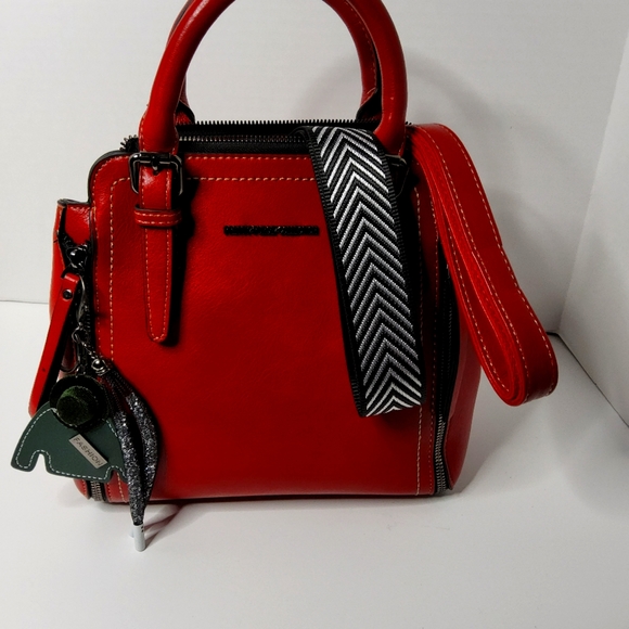 Compact Satchel - Red - Picture 3 of 5